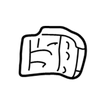 Toyota 61517-0C030 Striker Retainer