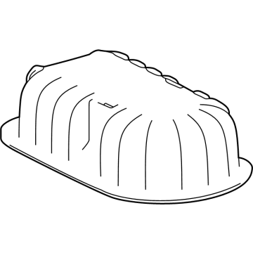 89839-28020 Toyota Cover, Floor Side Air Bag Sensor Illustration 1 of 1