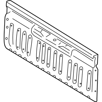 65405-0C030 Toyota Front Panel Illustration 1 of 1