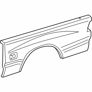 Toyota 65816-0C050 Outer Panel