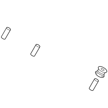 52207-60100 Toyota Upper Mount Illustration 1 of 1