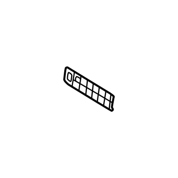 Toyota 88892-28020 Plate, Cooler 88892-28020 Toyota Plate, Cooler Illustration 1 of 1