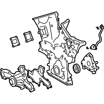 Toyota 11310-31014 Front Cover