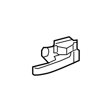 Toyota 69205-0C100 Handle, Inside