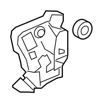 Toyota 69030-0C080 Lock Assembly