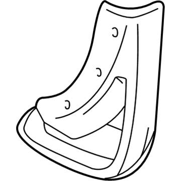 Toyota Highlander Mud Flaps - 76621-48020-J1