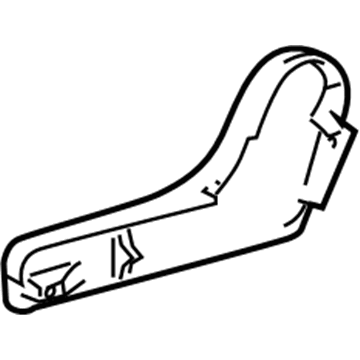 71812-21050-B0 Toyota Outer Cover, Driver Side Illustration 1 of 1