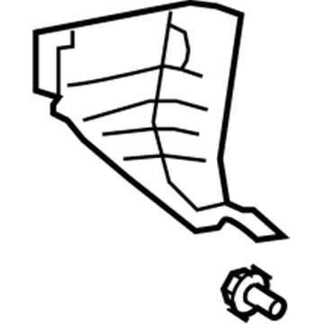 Toyota 62112-0C030-C0 Cowl Trim