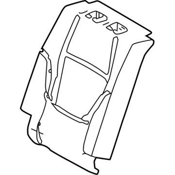 Toyota 71651-AK010 Seat Back Pad