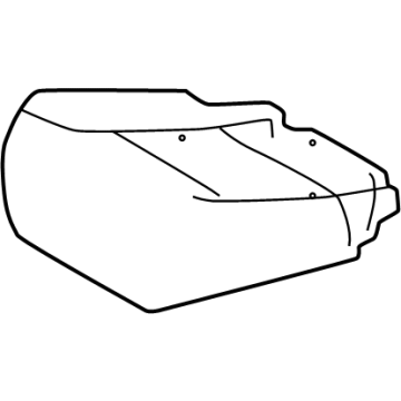 Toyota 71075-AK010-B4 Cushion Cover