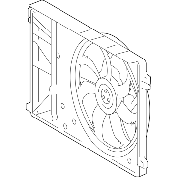 Toyota 16360-F0190 Fan Assembly