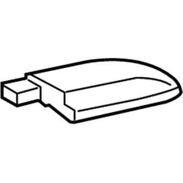 Toyota 63473-0C020 Rear Bracket