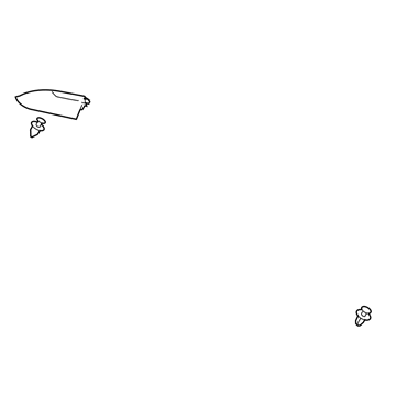 Toyota 63492-0C020 Cover