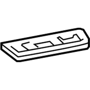 Toyota 63488-0C020 Rear Bracket Rear Seal