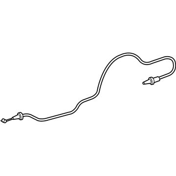 Toyota Fuel Door Release Cable - 77035-02250