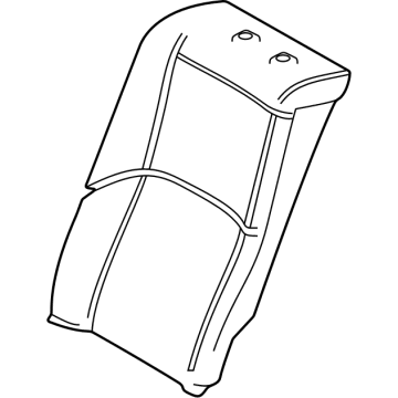 Toyota 71652-30590 Seat Back Pad