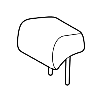 Toyota 71940-30J70-A3 Headrest, Outer