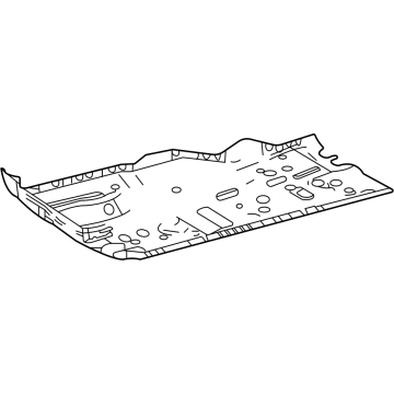 Toyota 58111-62020 Floor Pan