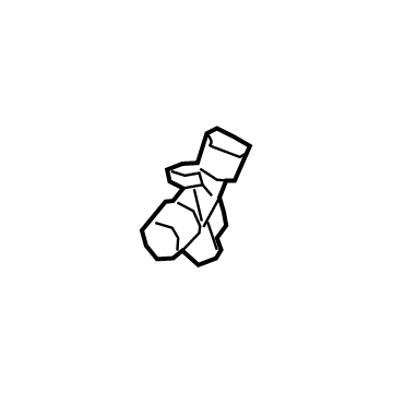 16577-37140 Toyota Water Pipe Illustration 1 of 1