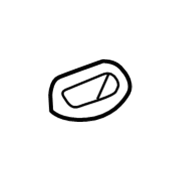 69242-60070 Toyota Cover Rear Seal, Front Driver Side Illustration 1 of 1