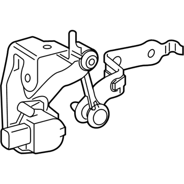 89408-47020 Toyota Height Sensor, Rear Driver Side Illustration 1 of 1