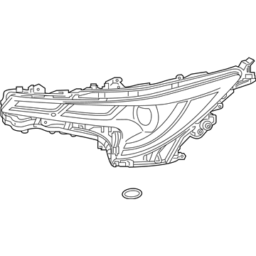Toyota 81150-12N20 Headlamp Assembly