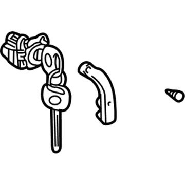 Toyota 69051-48040 Cylinder & Keys
