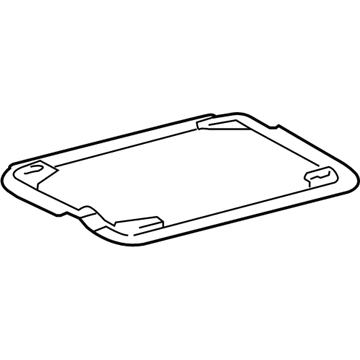 86117-48111 Toyota Display Unit Mount Bracket Illustration 1 of 1