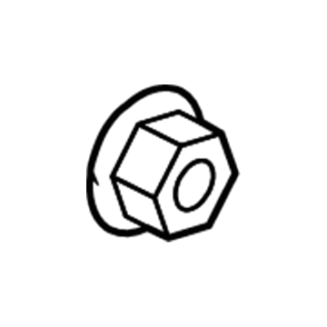 Toyota SU003-00056 Tie Rod Assembly Castle Nut