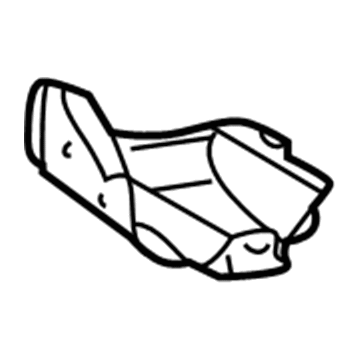 57197-17020 Toyota Torque Box, Front Passenger Side Illustration 1 of 1
