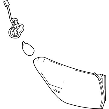 Toyota 81560-0E161 Combination Lamp Assembly