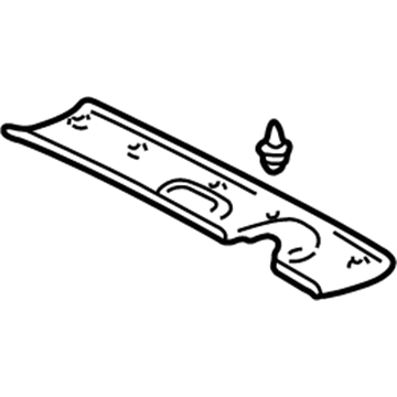 Toyota 63392-0C010-E0 Rear Trim