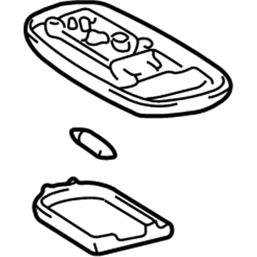 Toyota 81240-02030-B1 Dome Lamp Assembly