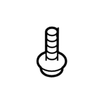Toyota 90159-60249 Bumper Cover Screw