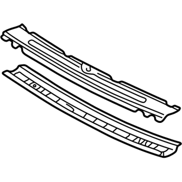 Toyota 63102-33071 Windshield Header