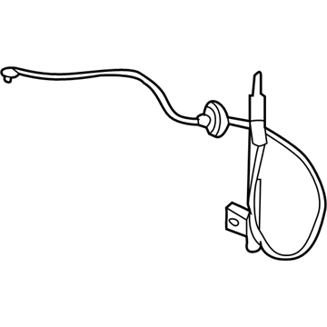 86309-17100 Toyota Antenna, Manual Illustration 1 of 1