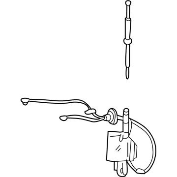 86309-17090 Toyota Antenna, Power Illustration 1 of 1