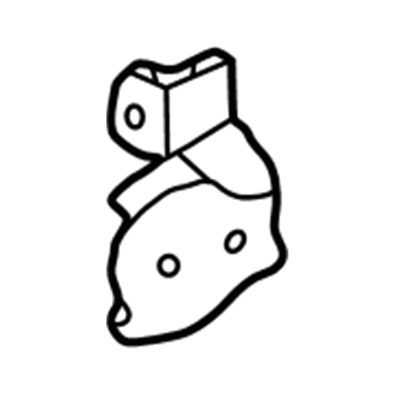 Toyota 68750-0C010 Lower Hinge