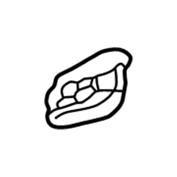 Toyota Tundra Interior Door Handle - 69208-0C010-B1