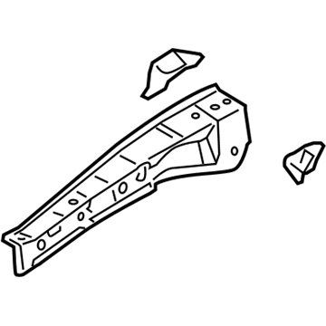 Toyota 53731-07902 Upper Rail