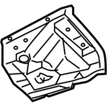 Toyota 53711-06110 Front Panel