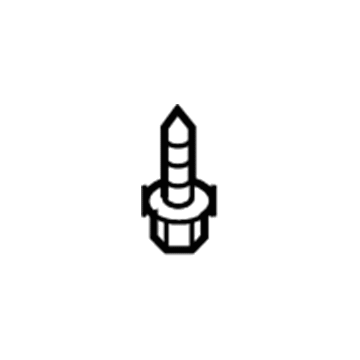 93568-55016 Toyota Hinge Bolt Illustration 1 of 1