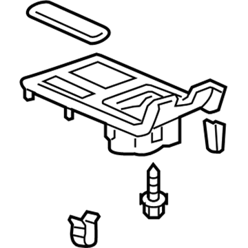 58805-33021 Toyota Rear Trim Illustration 1 of 1