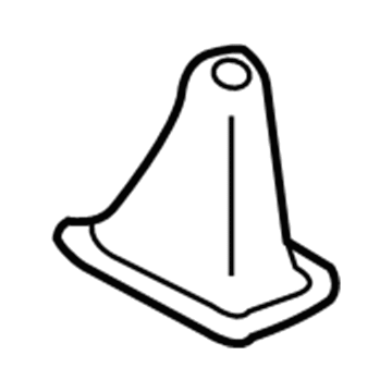 58808-33060-B1 Toyota Shift Boot, Gray Illustration 1 of 1