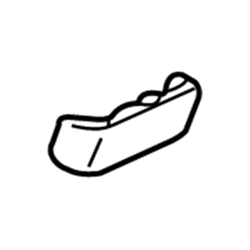 58924-33020-B1 Toyota Lower Panel, Gray, Rear Illustration 1 of 1