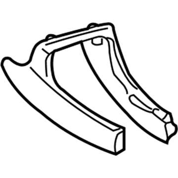 58811-33090-B0 Toyota Front Trim, Fawn Illustration 1 of 1