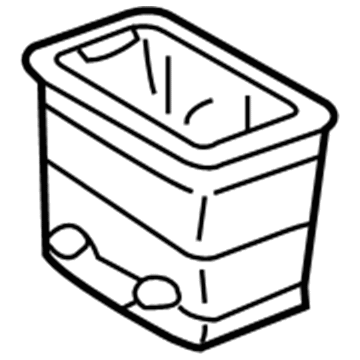 58912-33100 Toyota Storage Box, Lower Illustration 1 of 1