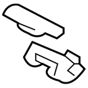 Toyota 56116-22050 Windshield Stopper