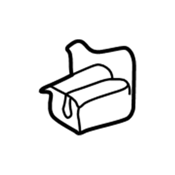 Toyota 72157-AA010-B1 Track End Cover