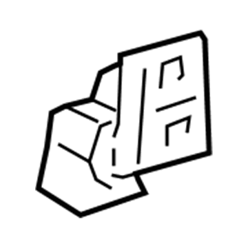 87211-52030 Toyota Heater Duct, Lower Illustration 1 of 1